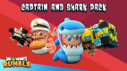 Worms Rumble - Captain & Shark Double Pack